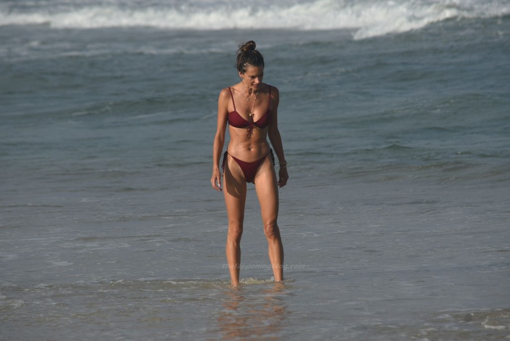 Leggy Alessandra Ambrosio Hits the Beach in Brazil (64 Photos)