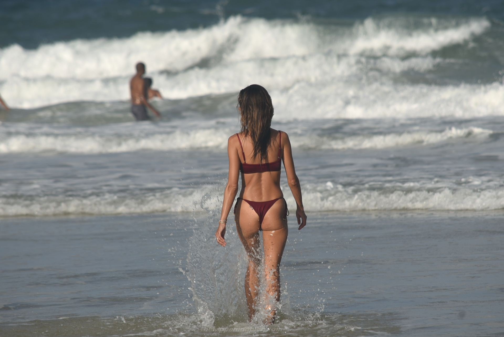 Leggy Alessandra Ambrosio Hits the Beach in Brazil (64 Photos) .