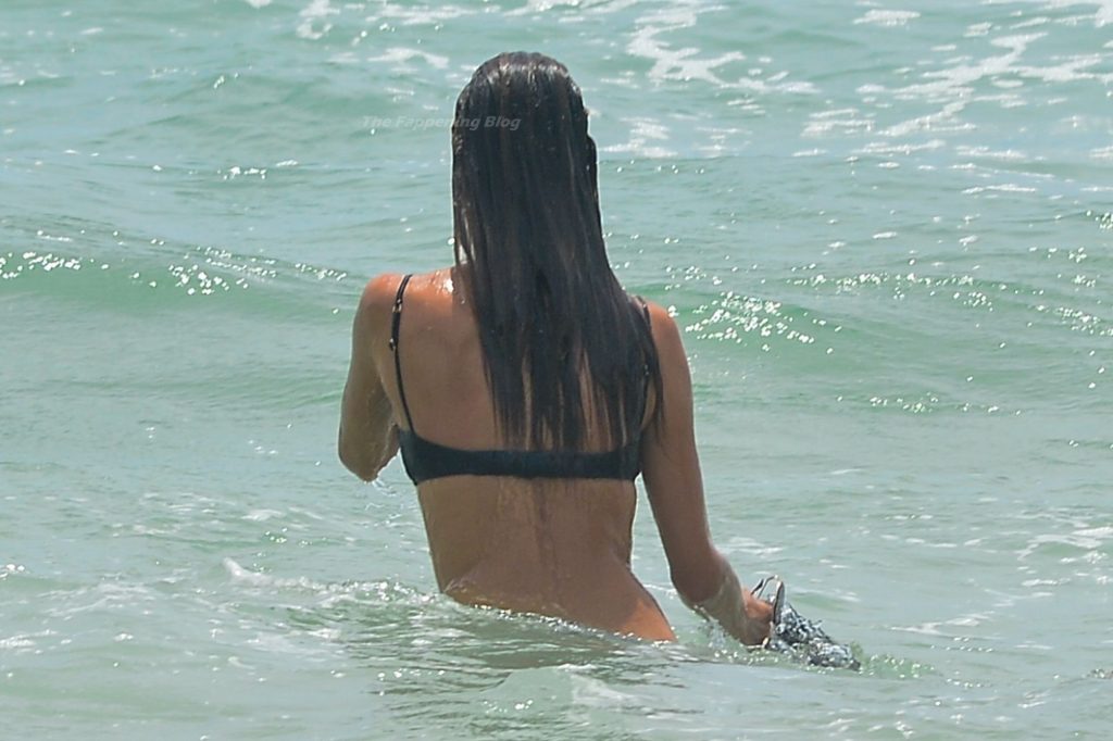 Alessandra Ambrosio Stuns in a Black Bikini (75 Photos)
