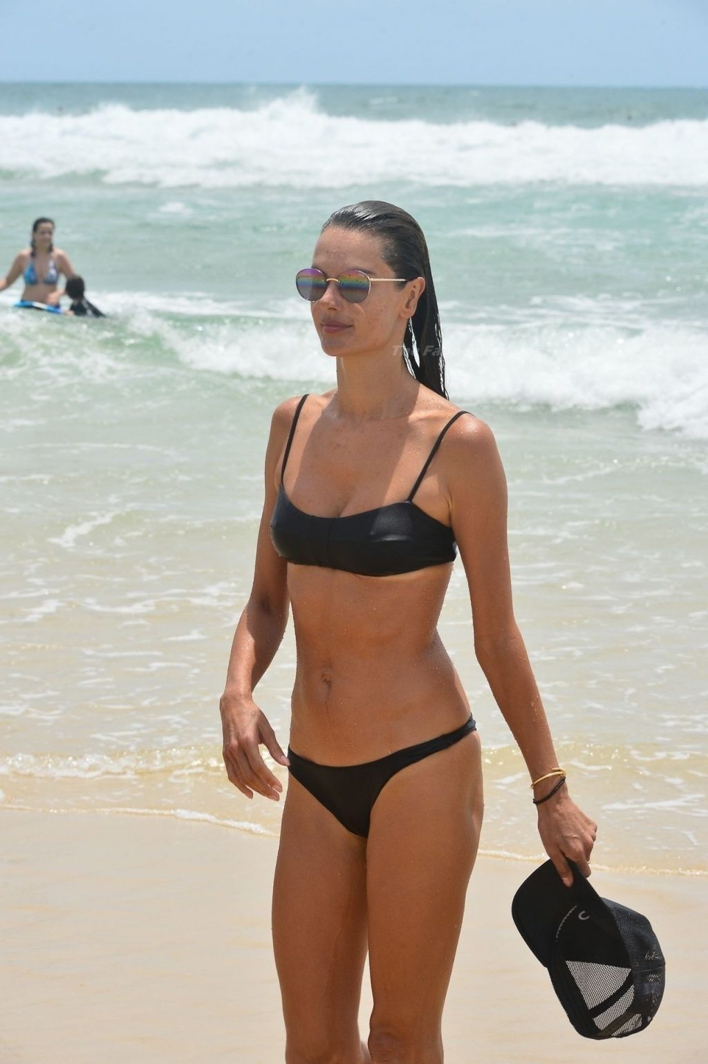 Alessandra Ambrosio Stuns in a Black Bikini (75 Photos)