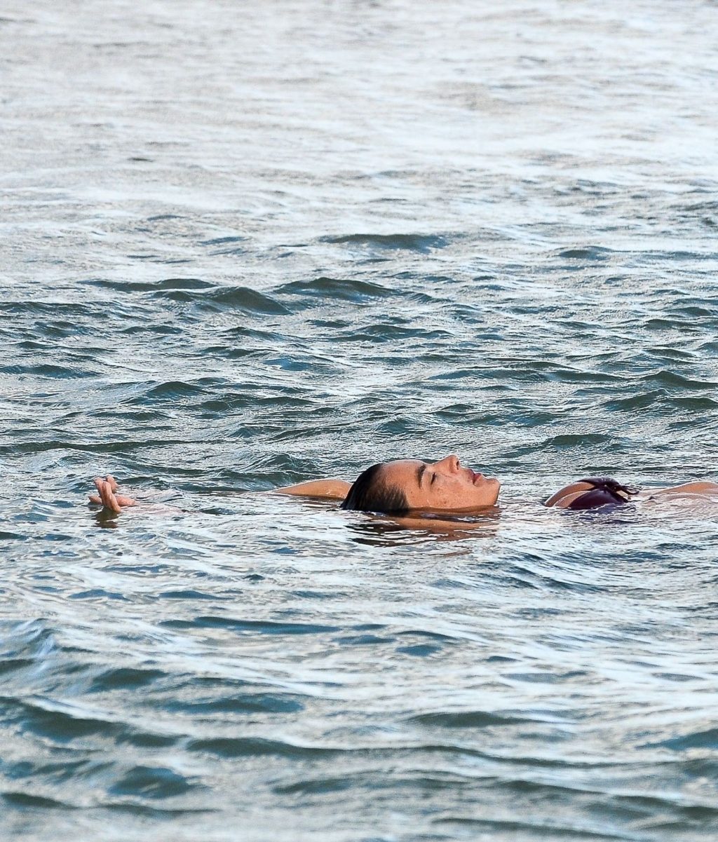 Alessandra Ambrosio Rocks a Red Bikini on the Beach in Brazil (62 Photos)
