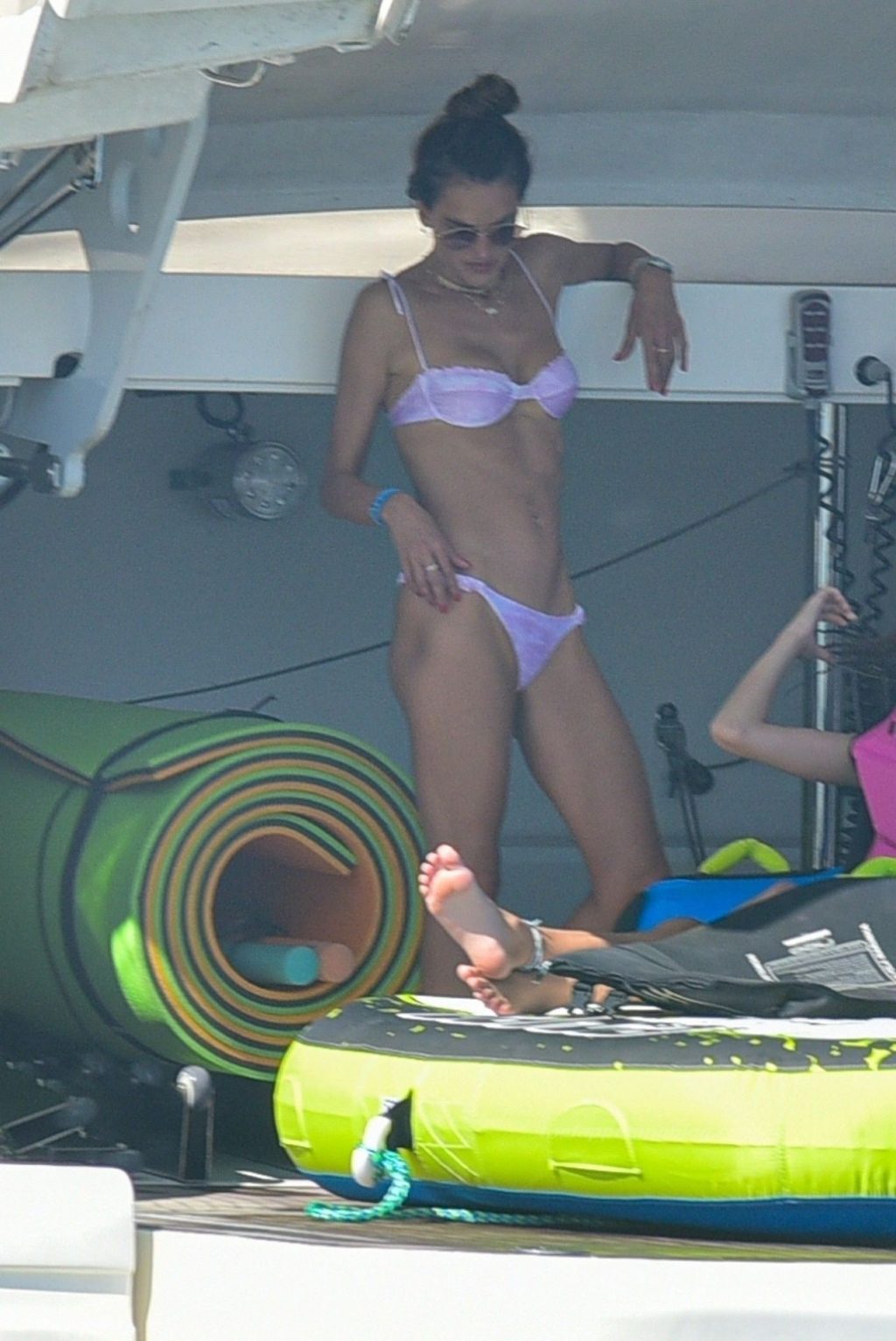 Alessandra Ambrosio Enjoys the First Day of 2021 Aboard a Luxury Yacht (87 Photos)