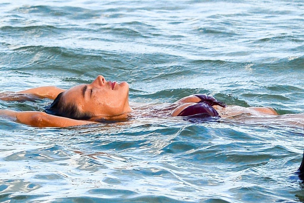 Alessandra Ambrosio Rocks a Red Bikini on the Beach in Brazil (62 Photos)