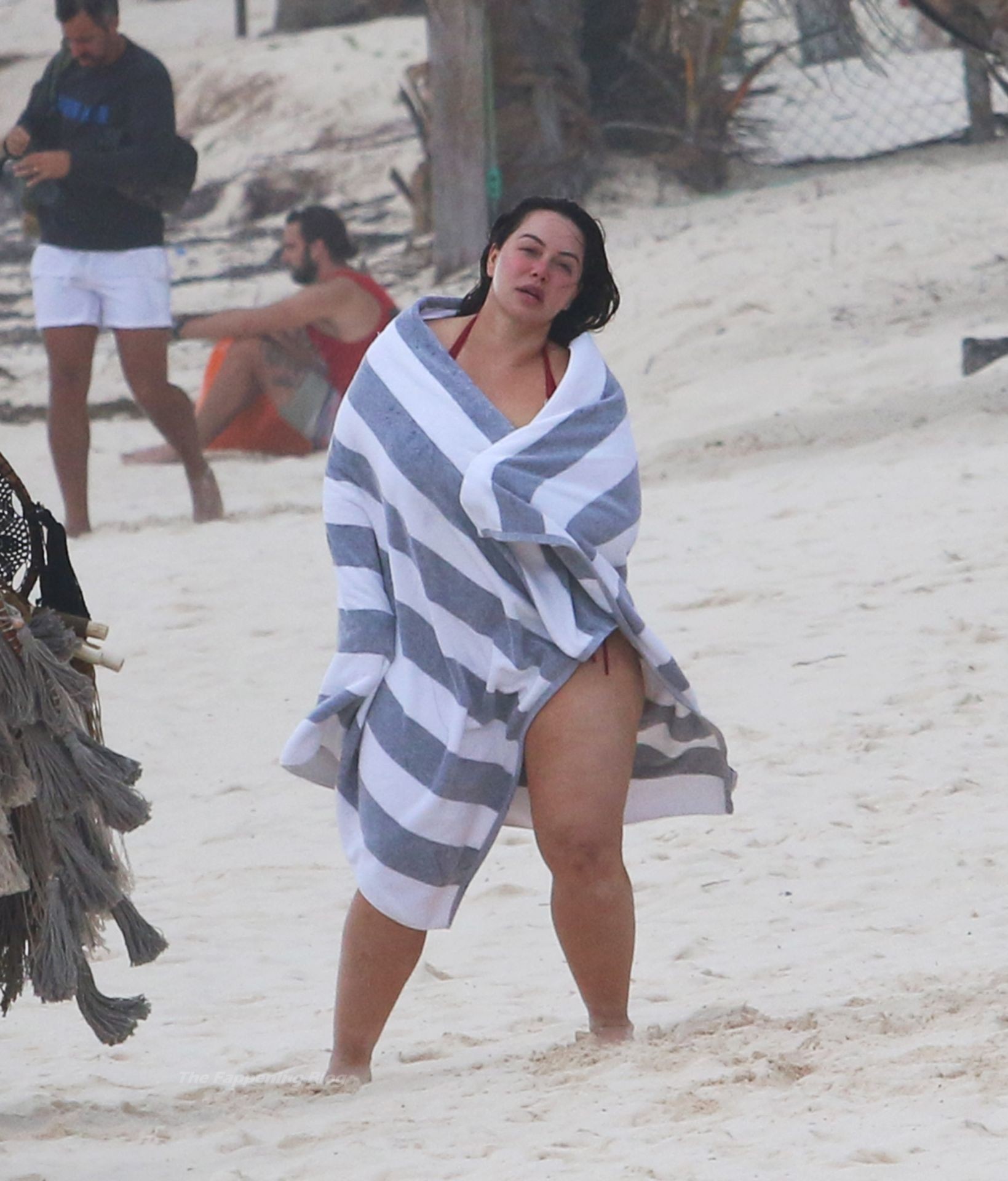 Chiquis Riviera Enjoys Her Vacation on the Beach in Tulum (37 Photos) .