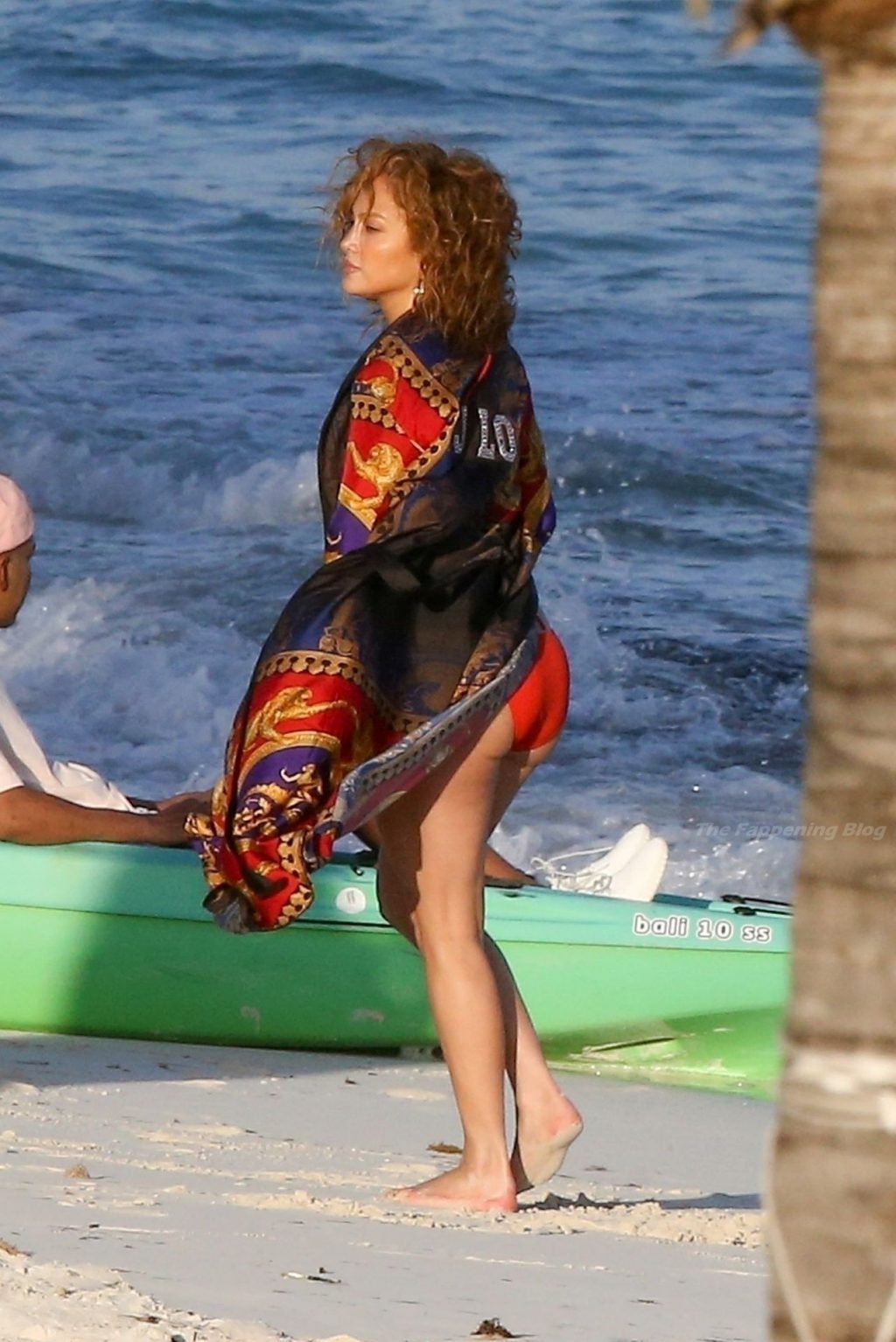 Jennifer Lopez is Pictured Perfect in a Red Bikini (42 Photos)