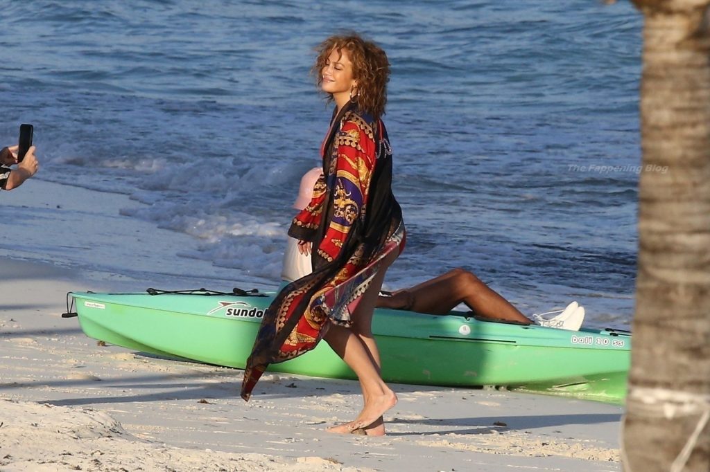 Jennifer Lopez is Pictured Perfect in a Red Bikini (42 Photos)