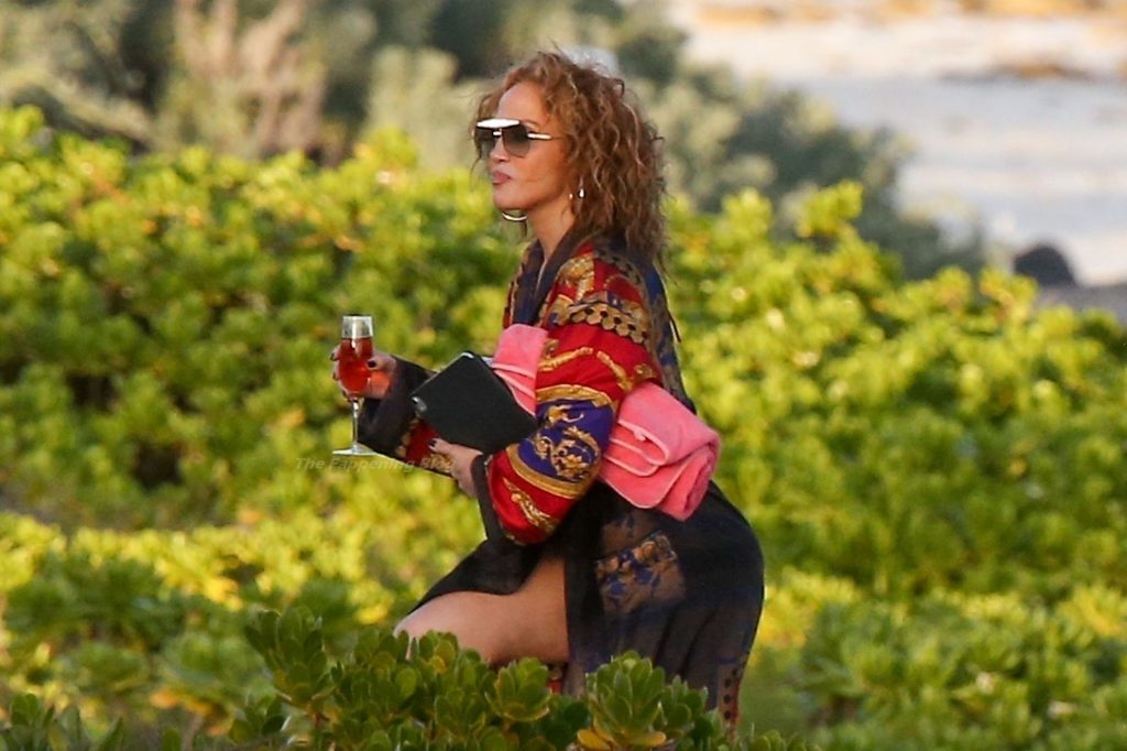 Jennifer Lopez is Pictured Perfect in a Red Bikini (42 Photos)