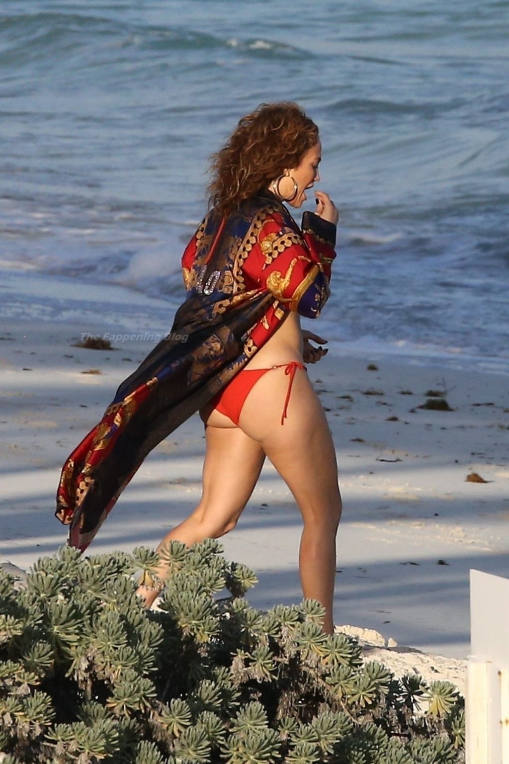 Jennifer Lopez is Pictured Perfect in a Red Bikini (42 Photos)