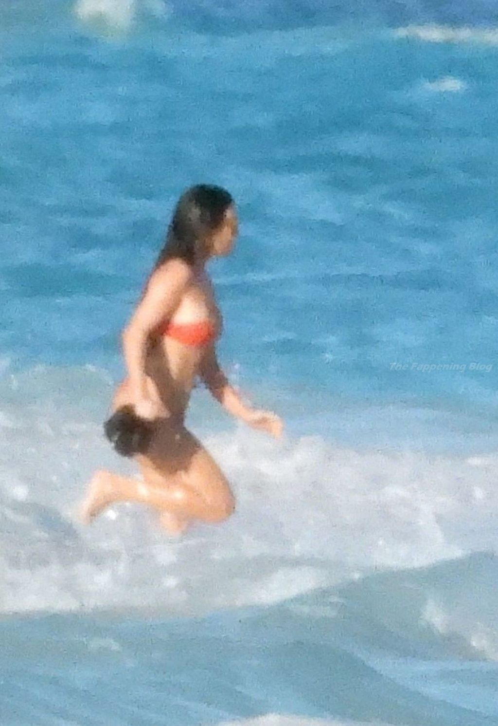 Kourtney and Kim Kardashian Put Their Curves on Display on the Beach in Turks and Caicos (27 Photos)