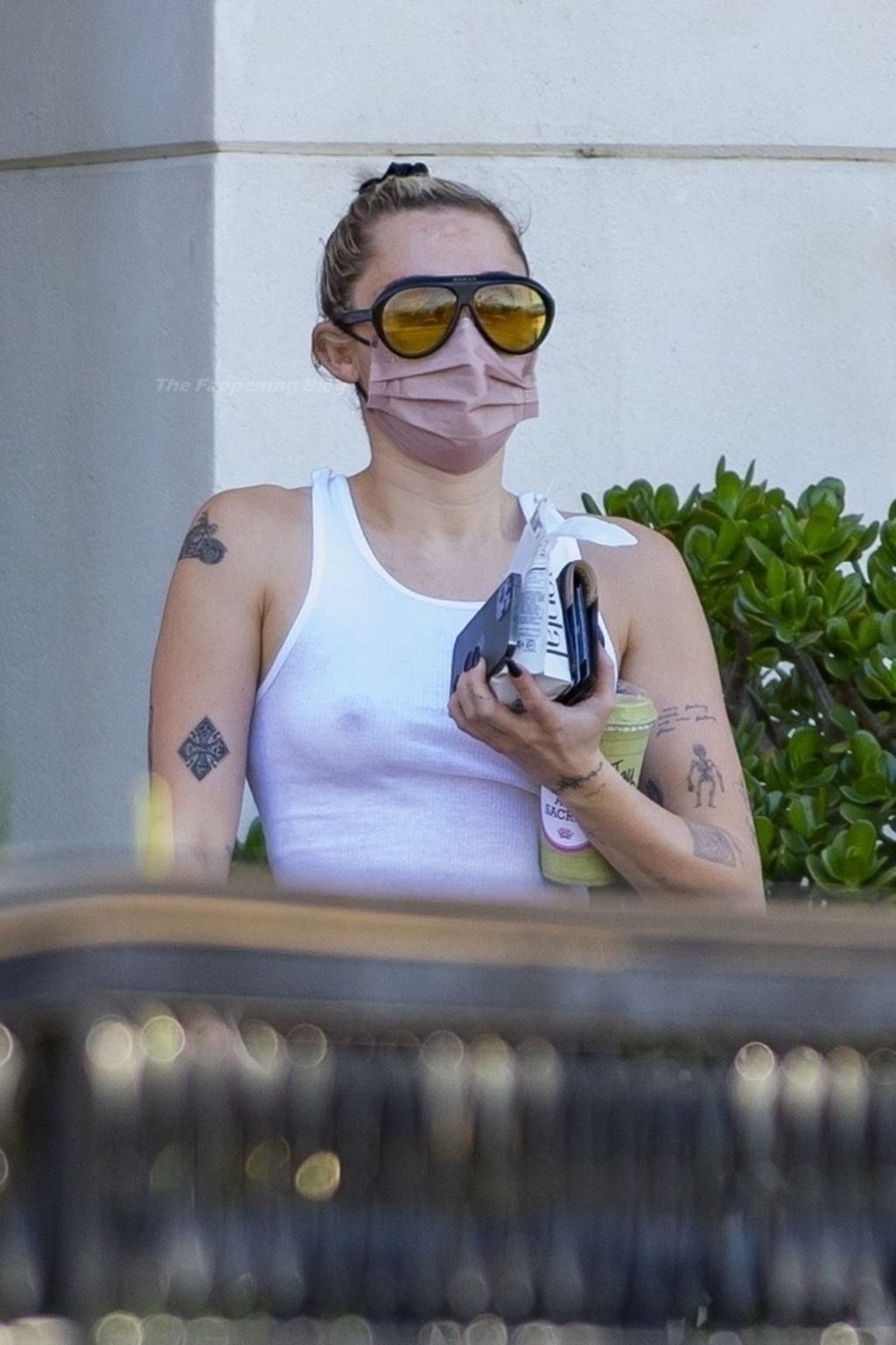 Miley Cyrus Puts on a VERY Sexy Display Going Braless for a Trip to the Drug Store!!! (48 Photos)