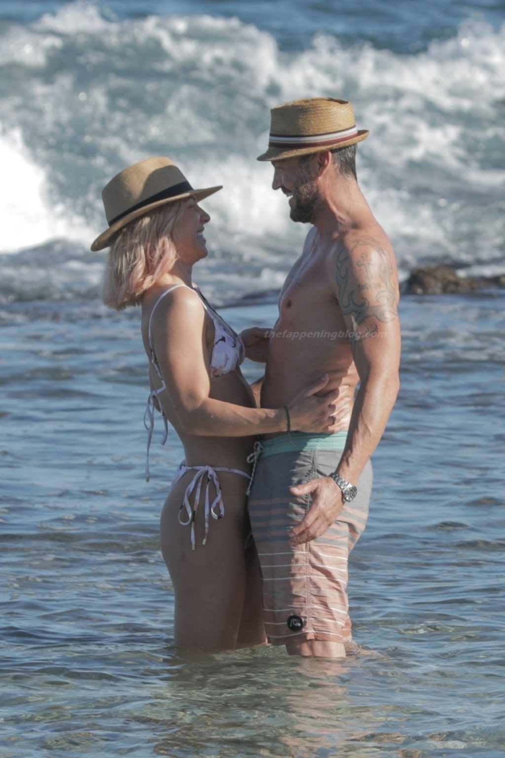 Brian Austin Green Puts on a Very Steamy Display with Sharna Burgess on the Beach (86 Photos)