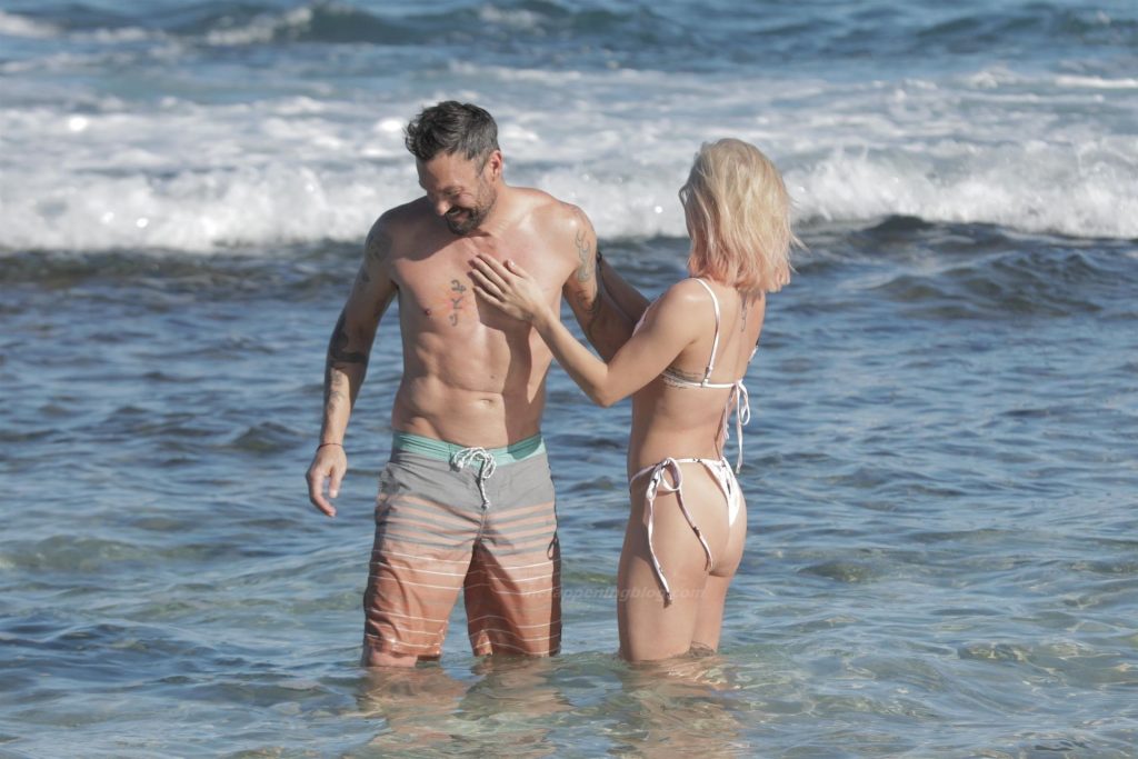 Brian Austin Green Puts on a Very Steamy Display with Sharna Burgess on the Beach (86 Photos)