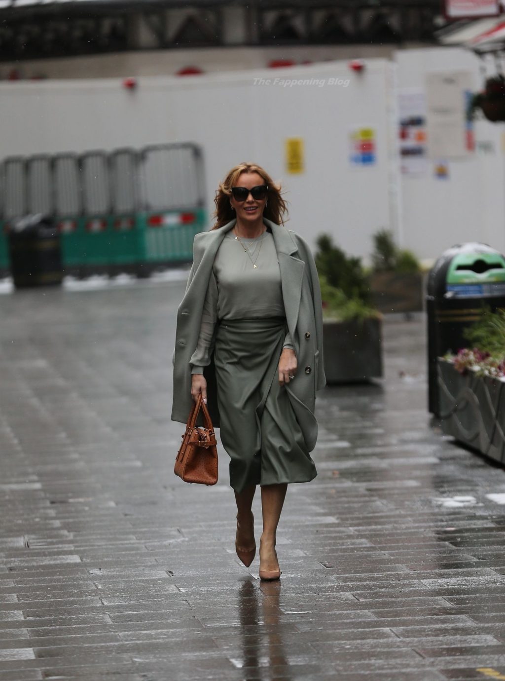 Amanda Holden is Spotted at Global Studios (40 Photos)