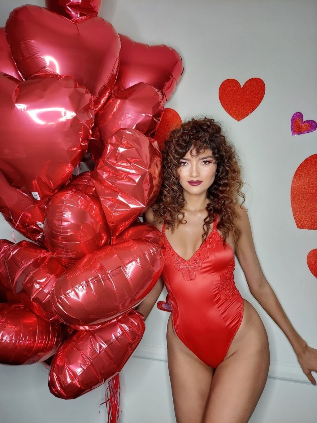 Blanca Blanco Celebrates Valentine’s Day (10 Photos)