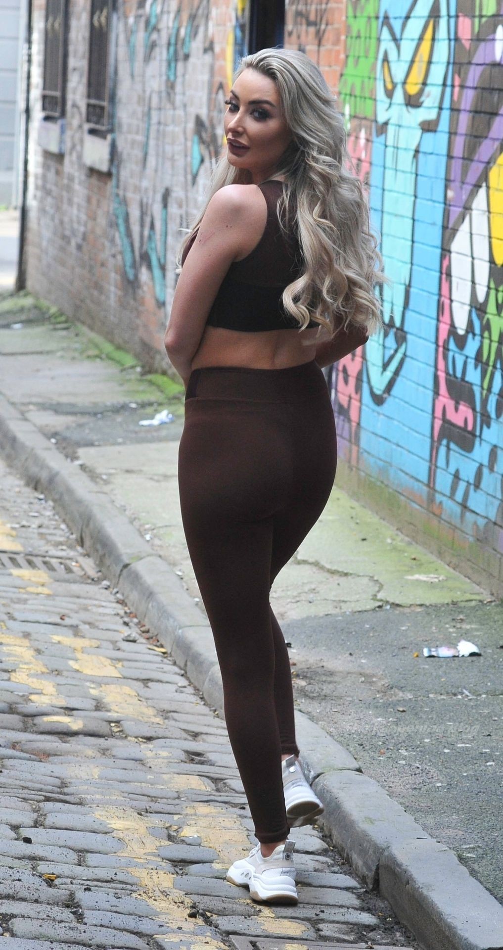 Chloe Crowhurst is Spotted Out for a Walk (9 Photos)