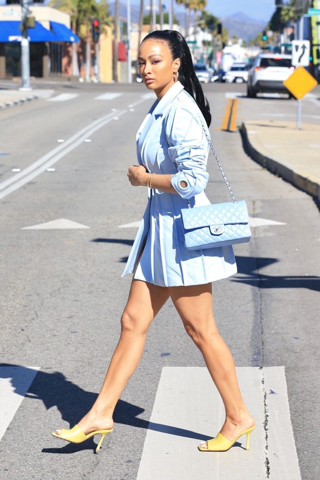 Draya Michele Puts on a Leggy Display in Beverly Hills (46 Photos)