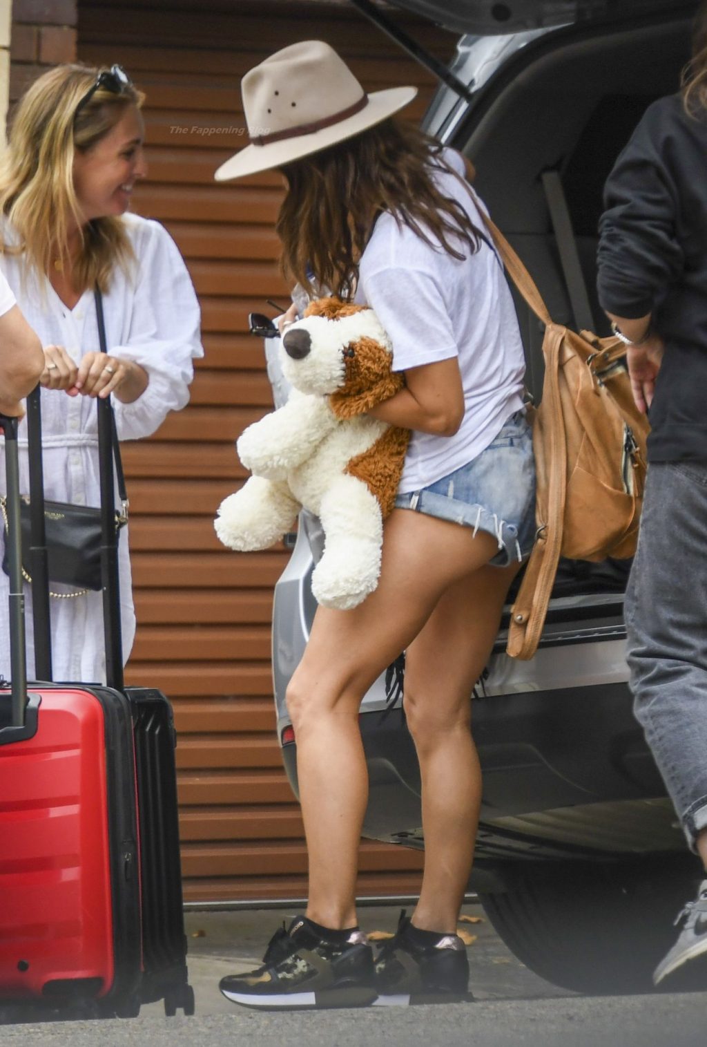 Chris Hemsworth &amp; Elsa Pataky Arrive in Sydney with Their V.I.P. Dogs (11 Photos)