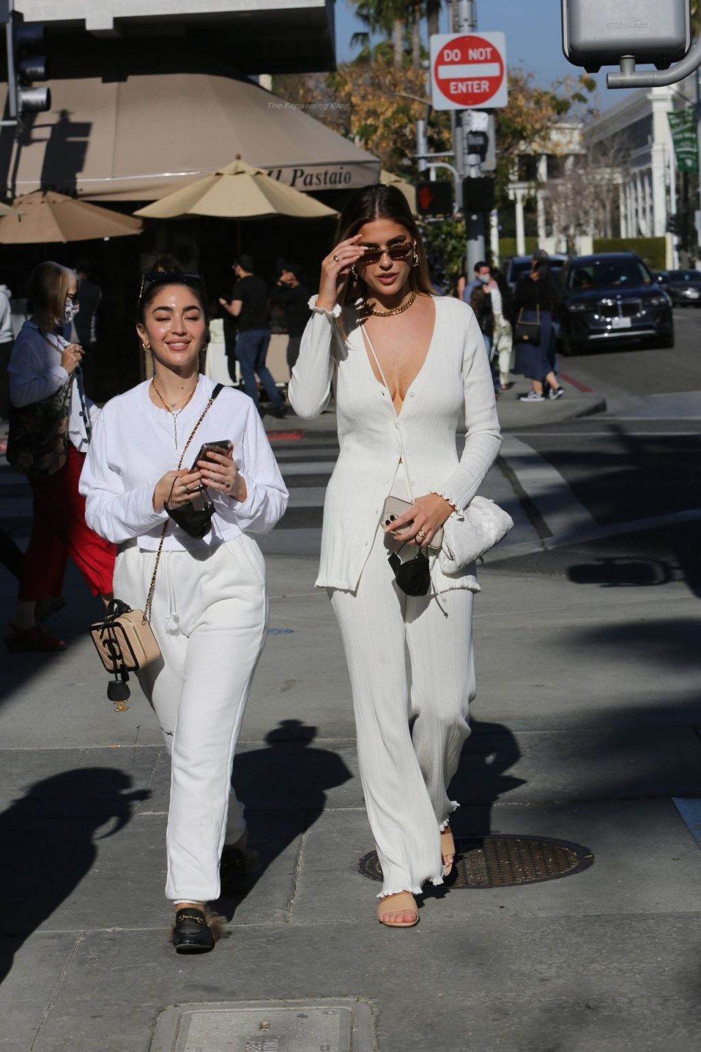 Kara Del Toro is Seen Braless in All-white While Out Shopping (33 Photos)