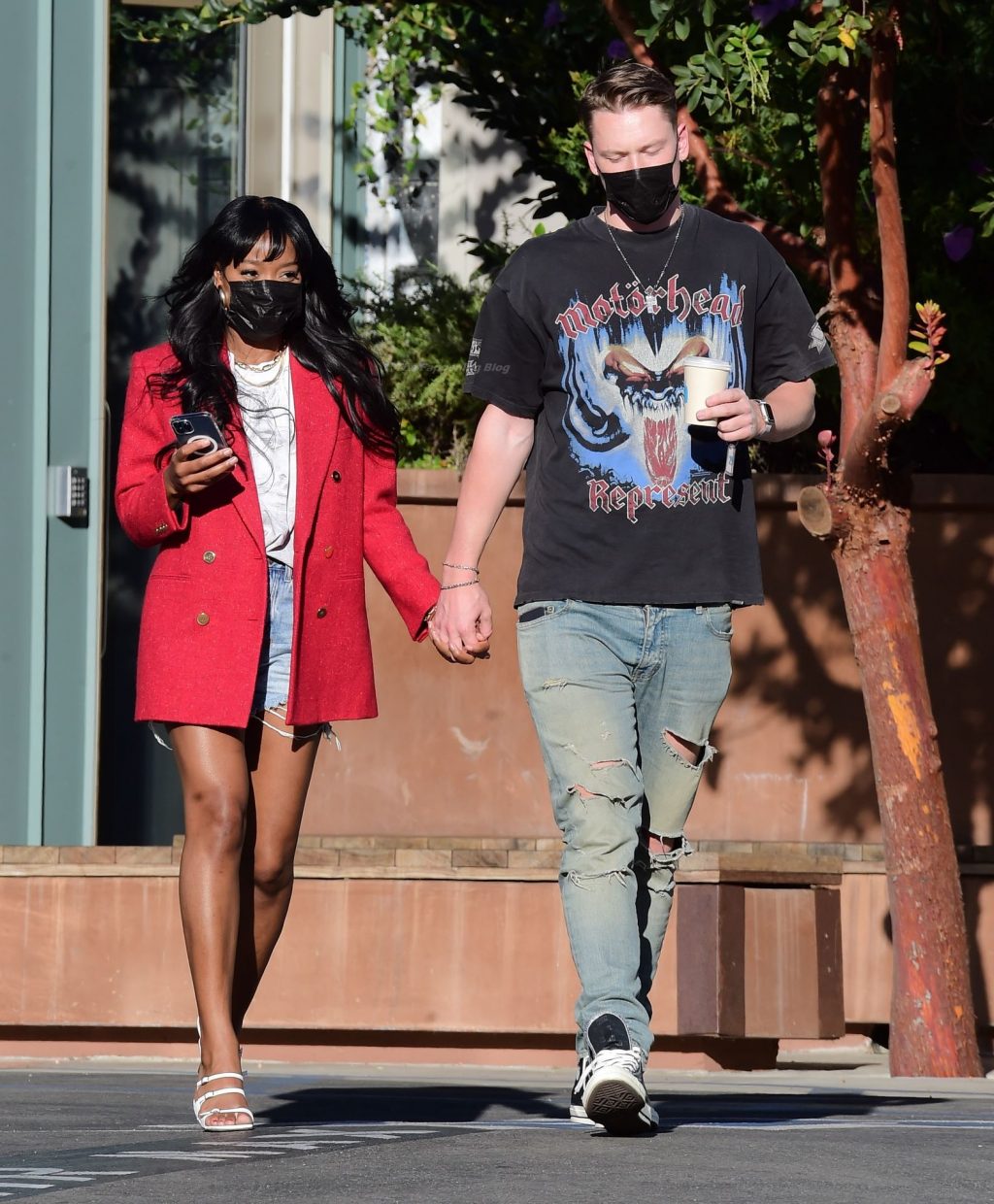 Keke Palmer Packs On the PDA with Styn After Facing Criticism Over Their Interracial Relationship (49 Photos)