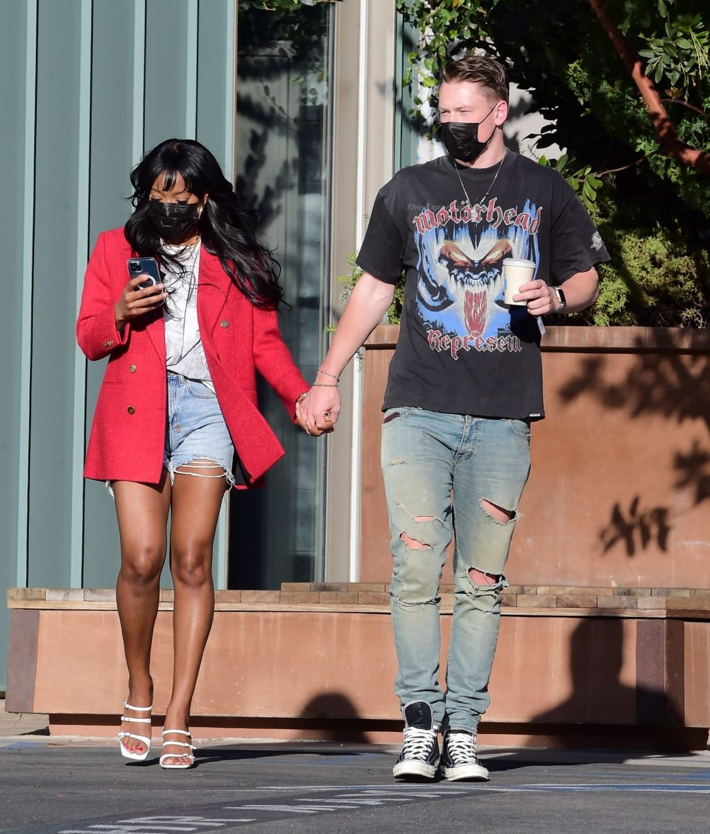 Keke Palmer Packs On the PDA with Styn After Facing Criticism Over Their Interracial Relationship (49 Photos)