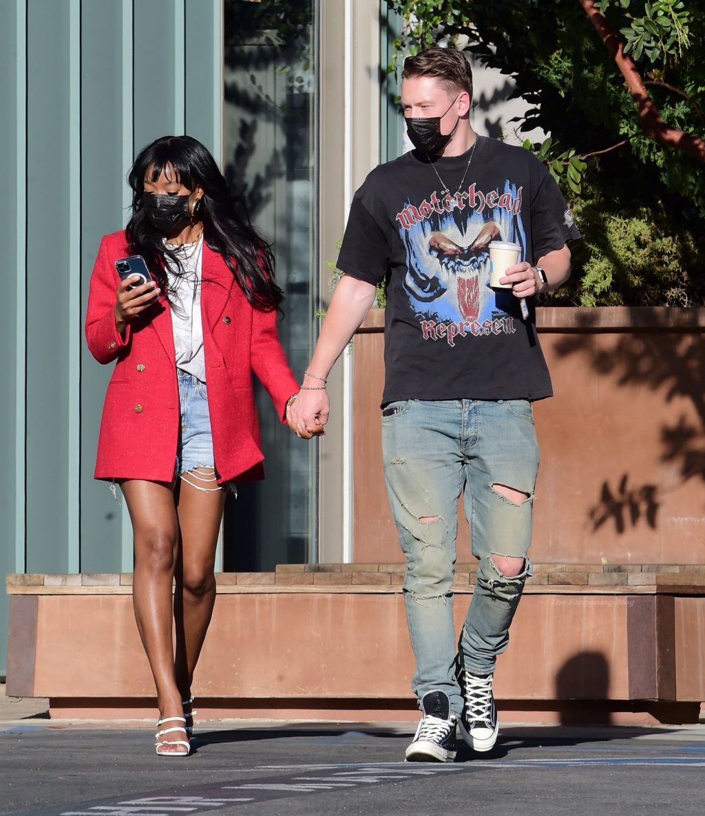 Keke Palmer Packs On the PDA with Styn After Facing Criticism Over Their Interracial Relationship (49 Photos)