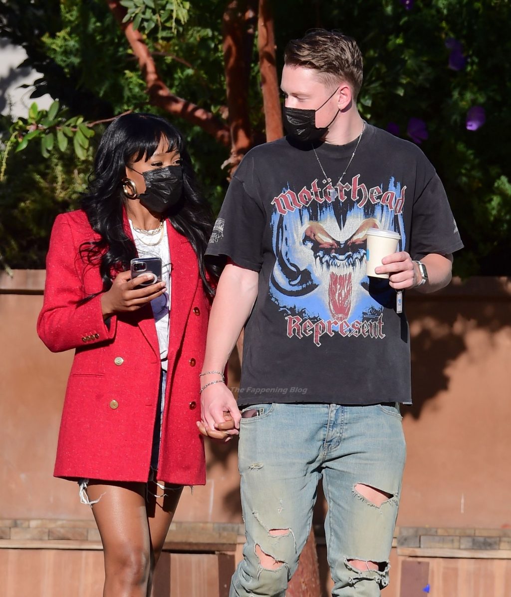 Keke Palmer Packs On the PDA with Styn After Facing Criticism Over Their Interracial Relationship (49 Photos)