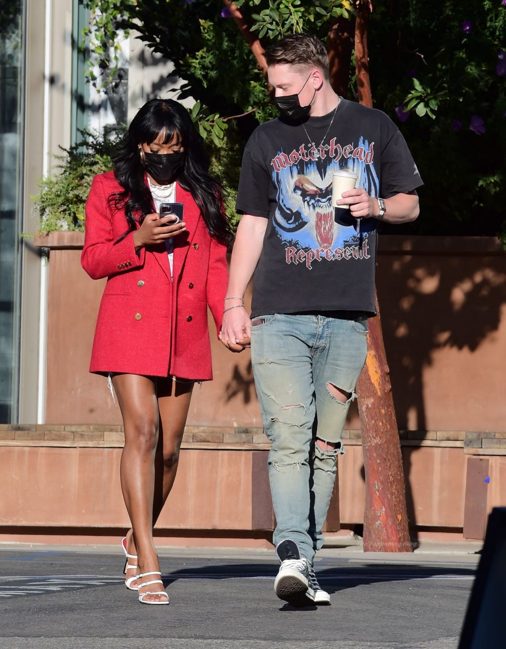 Keke Palmer Packs On the PDA with Styn After Facing Criticism Over Their Interracial Relationship (49 Photos)