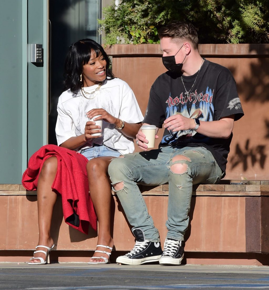 Keke Palmer Packs On the PDA with Styn After Facing Criticism Over Their Interracial Relationship (49 Photos)