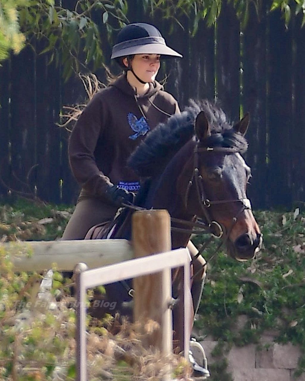 Kendall Jenner Looks Giddy as She Gets in the Saddle for a horseback Ride in Malibu (29 Photos)