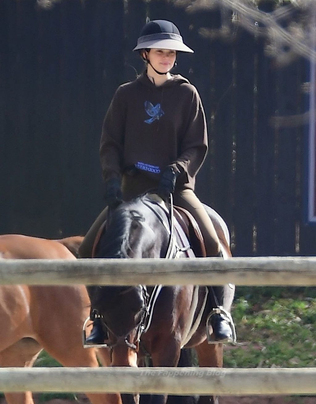 Kendall Jenner Looks Giddy as She Gets in the Saddle for a horseback Ride in Malibu (29 Photos)