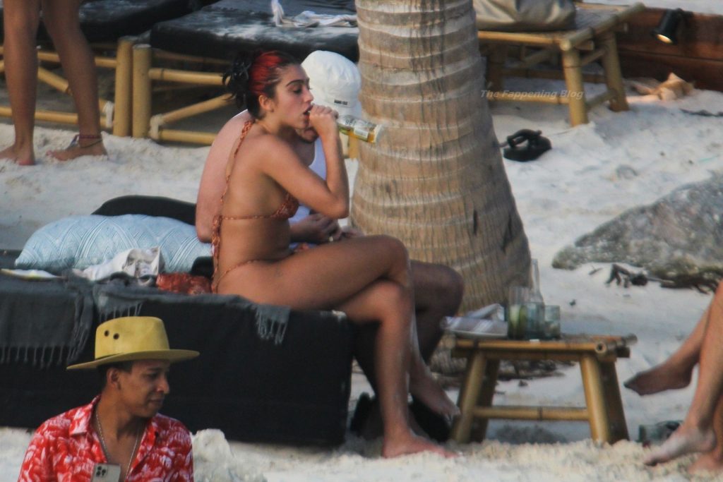 Lourdes Leon Wears an Itty Bitty Bikini on the Beach in Tulum (52 Photos)