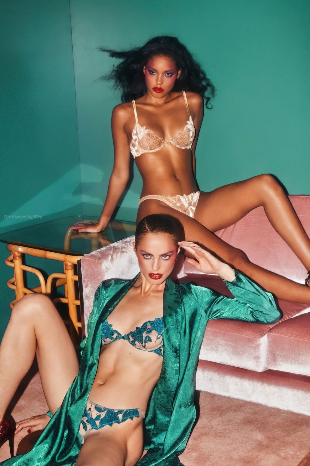 Marinet Matthee, Jasmine Daniels Sexy – Valentine’s Day Collection from the Brand Fleur du Mal (17 Photos)