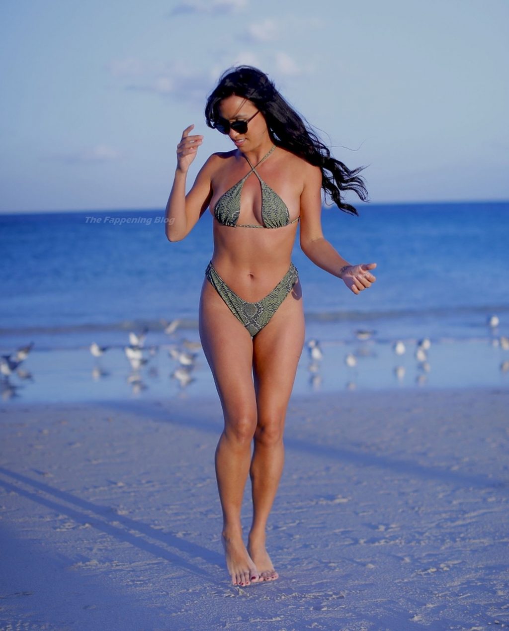 Nina Sicurella Shows Off Her Curves in a Bikini on Miami Beach (24 Photos)