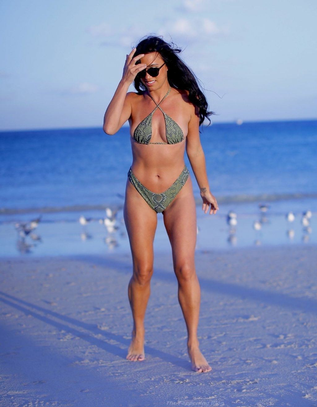 Nina Sicurella Shows Off Her Curves in a Bikini on Miami Beach (24 Photos)