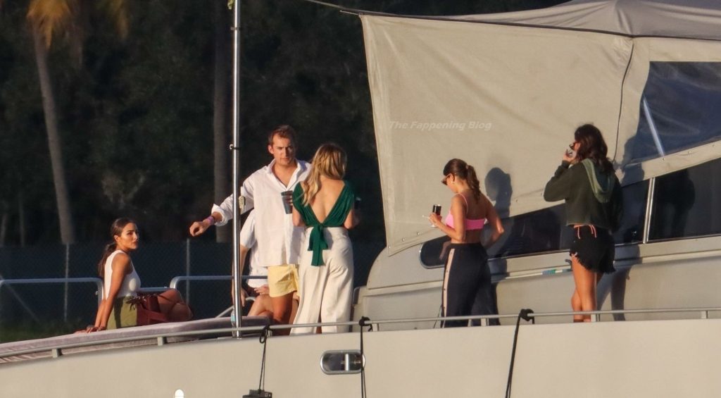 Olivia Culpo Enjoys a Boat Party on a Sunny Afternoon in Miami Beach (51 Photos)