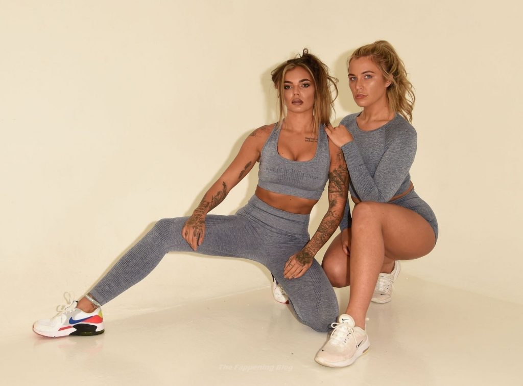 Sarah Hutchinson &amp; Charlotte Taundry Enjoy a Sexy and Sporty Photoshoot in Manchester (60 Photos)