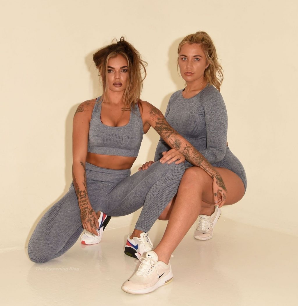 Sarah Hutchinson &amp; Charlotte Taundry Enjoy a Sexy and Sporty Photoshoot in Manchester (60 Photos)