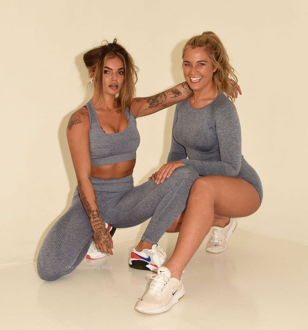 Sarah Hutchinson &amp; Charlotte Taundry Enjoy a Sexy and Sporty Photoshoot in Manchester (60 Photos)