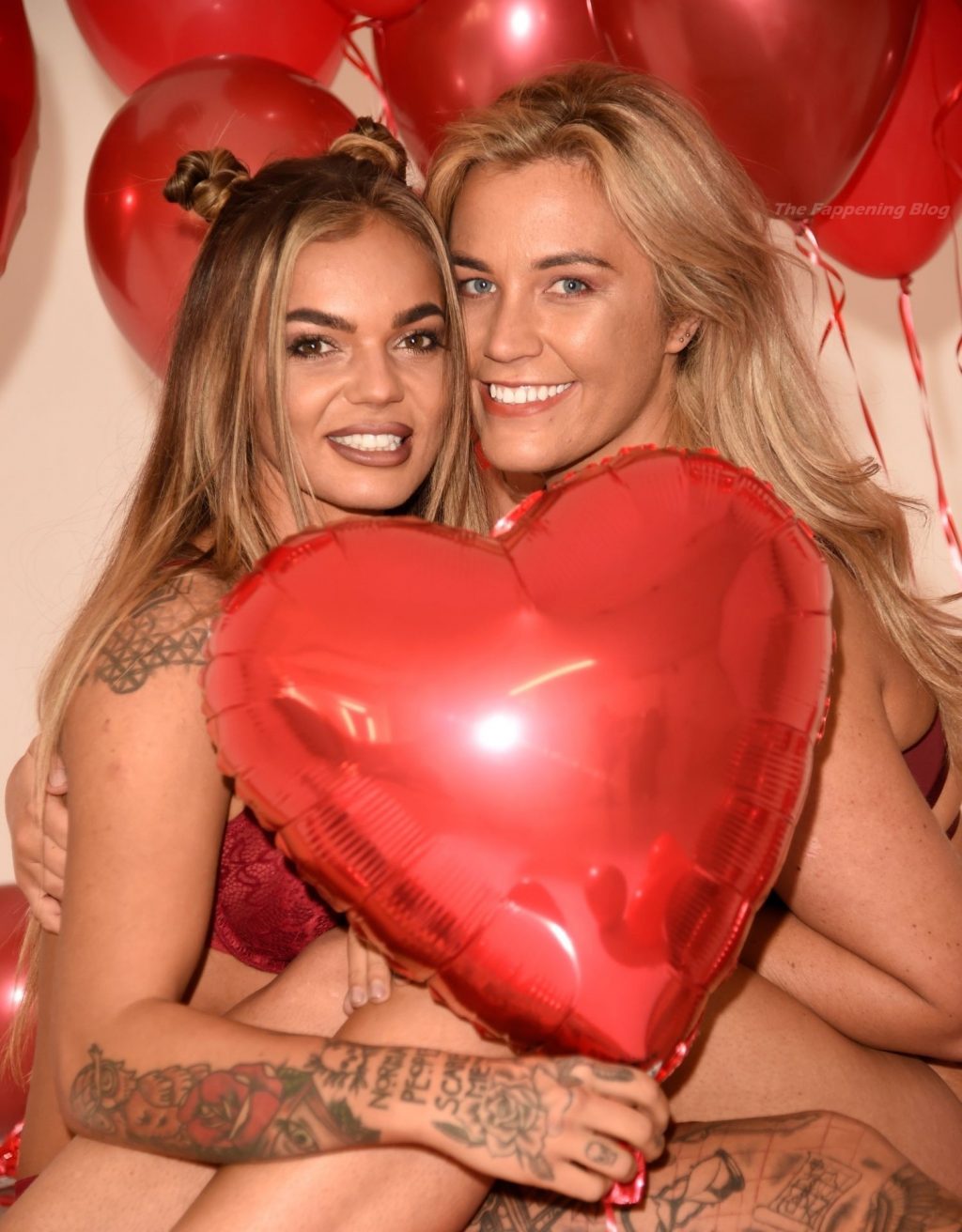 Sarah Hutchinson &amp; Charlotte Taundry Get the Pulses Racing for a Sexy Valentine’s Photoshoot (68 Photos)