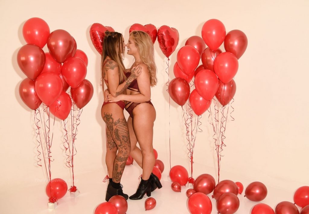 Sarah Hutchinson &amp; Charlotte Taundry Get the Pulses Racing for a Sexy Valentine’s Photoshoot (68 Photos)
