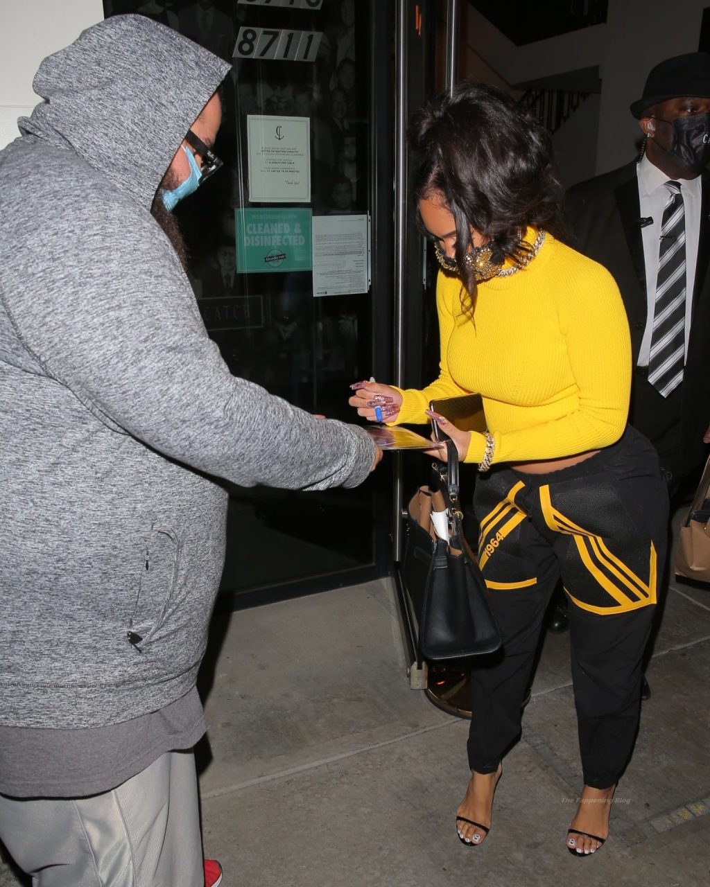 Saweetie Exits Catch LA After Dinner with a Friend (62 Photos)