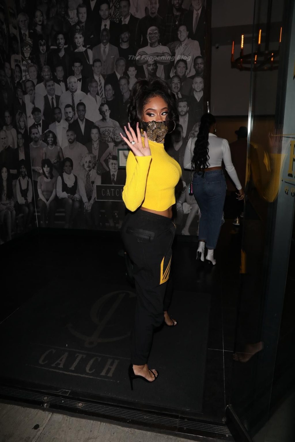 Saweetie Exits Catch LA After Dinner with a Friend (62 Photos)