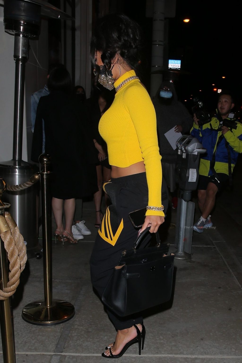 Saweetie Makes a Bold Statement in Yellow as She Arrives for Dinner in WeHo (15 Photos)