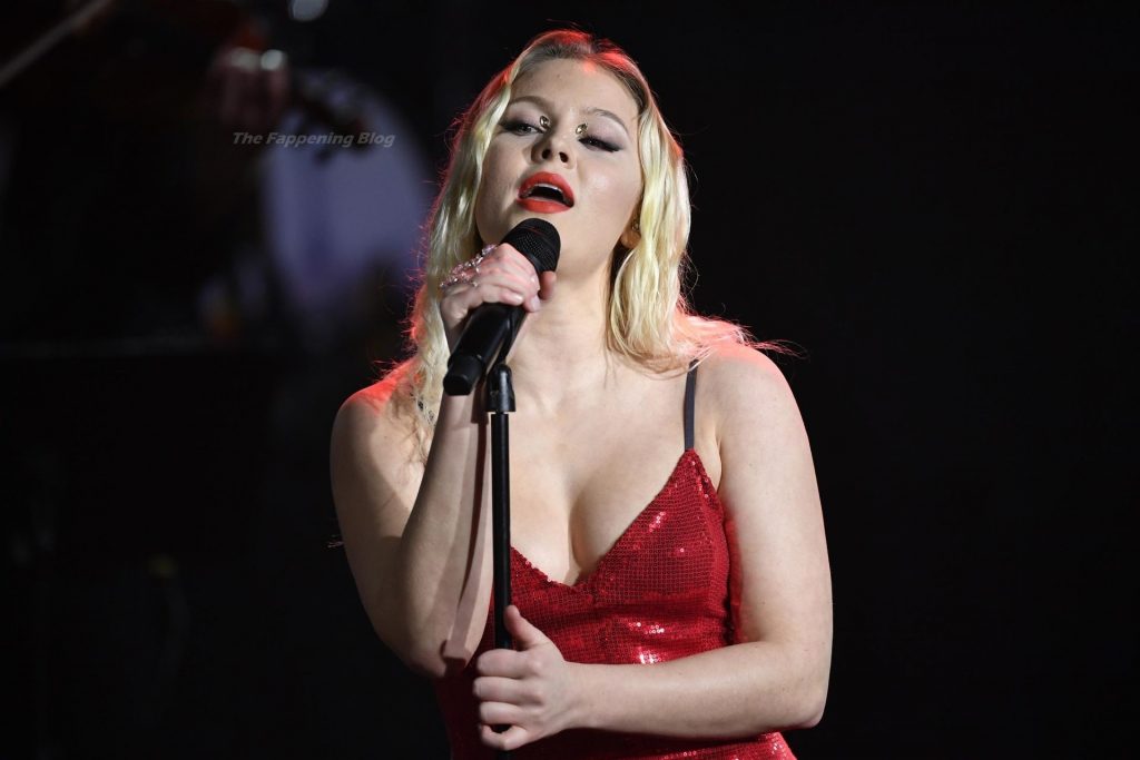 Leggy Zara Larsson Performs During the Don’t Stop the Music Gala in Sweden (51 Photos)