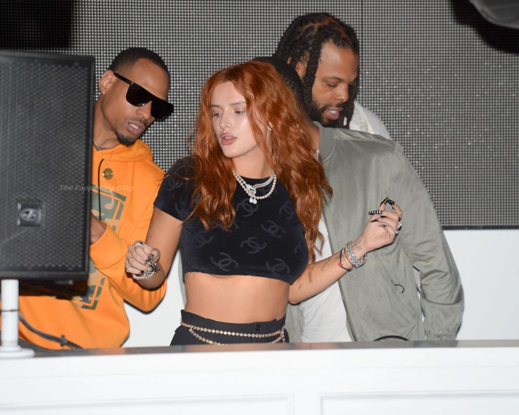 Bella Thorne Hosts DJ Set Debut and Listening Party at Sugar Factory Miami (51 Photos)