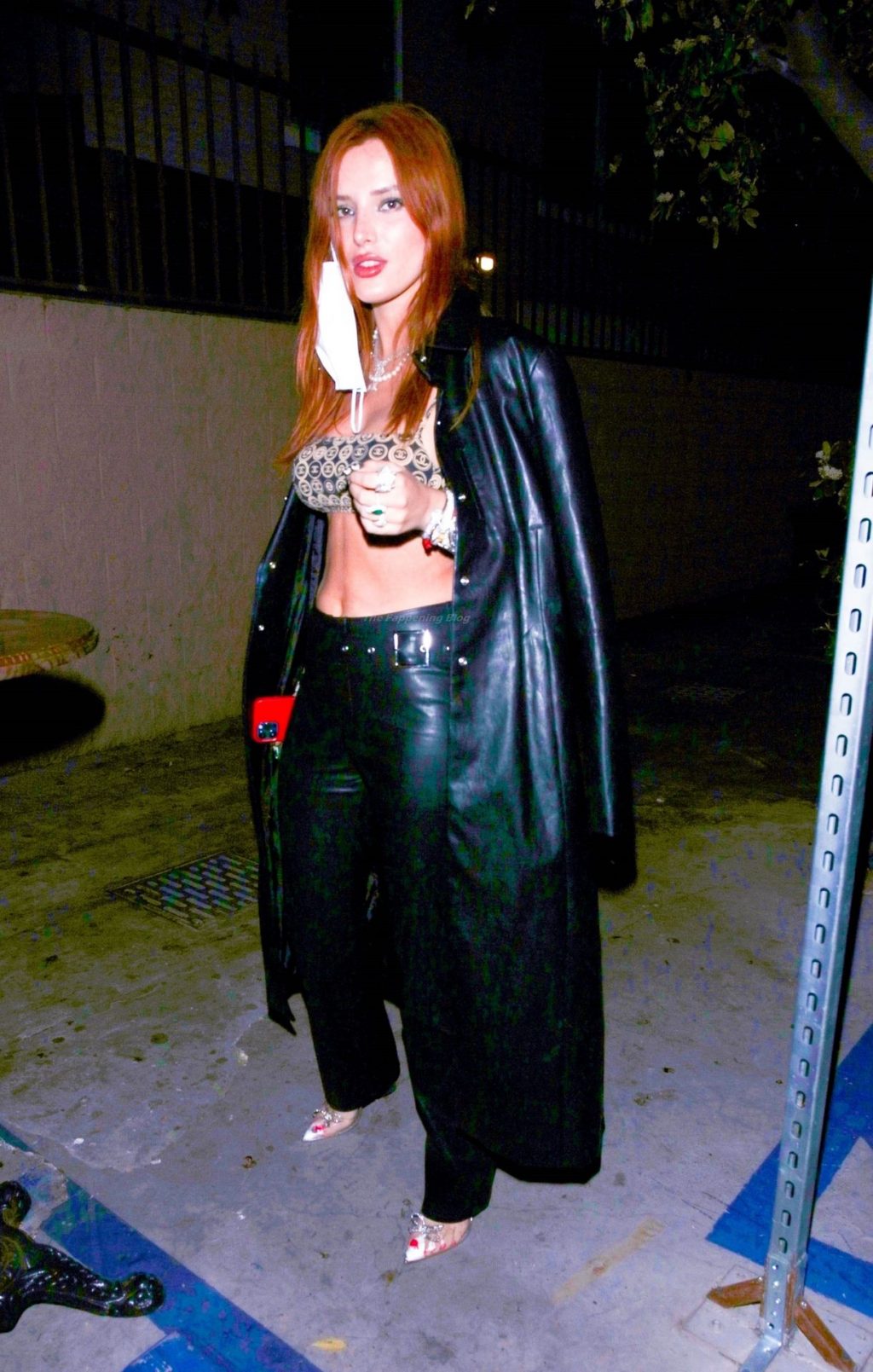 Bella Thorne Brings Out the Leather Arriving to Her Manager’s Birthday Bash (28 Photos)