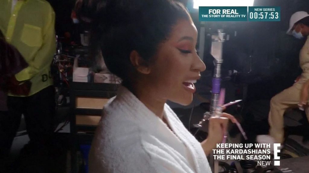 Rapper Cardi B Fangirls Over Kylie Jenner in Behind-the-Scenes WAP (44 Pics + Video)