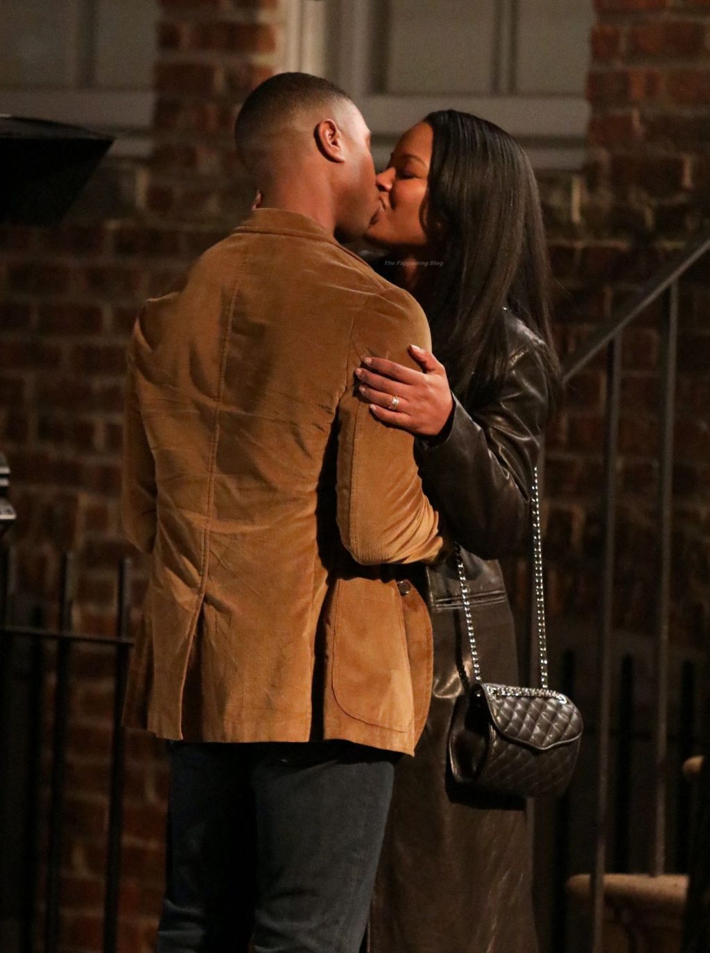 Michael B. Jordan &amp; Chanté Adams are Pictured Kissing on the Set in NYC (19 Photos)