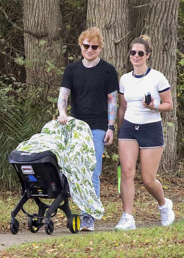 Ed Sheeran And Cherry Seaborn Head Out For A Walk With Their Daughter 32 Photos Thefappening 
