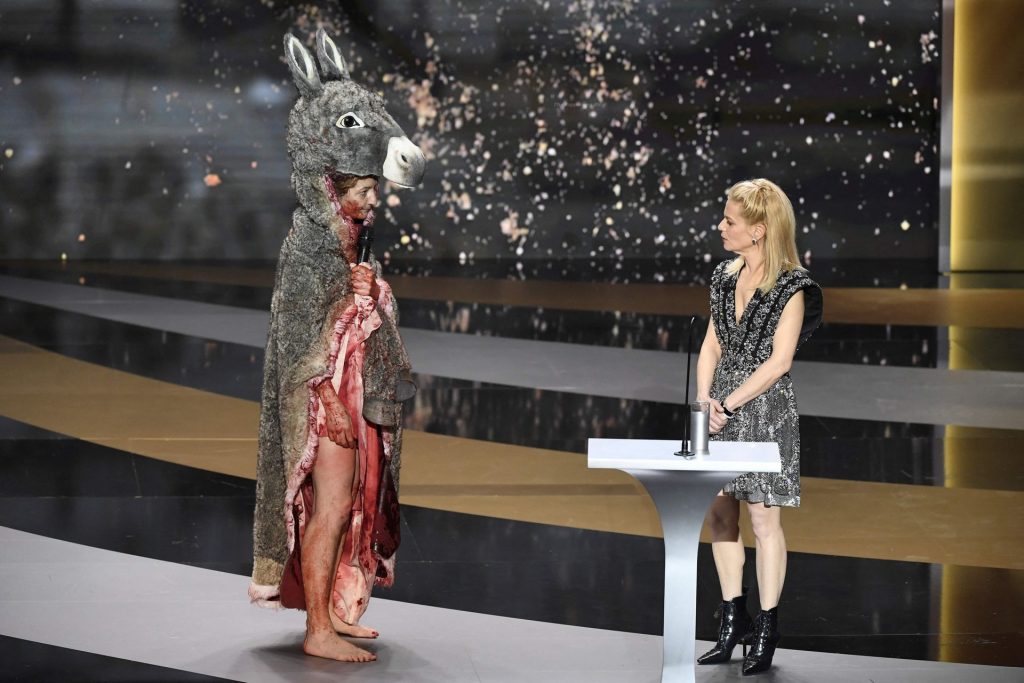 Corinne Masiero Shocks at The 46th Cesar Awards Ceremony in Paris (11 Nude Photos)
